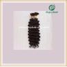 Buy cheap Indian 5A virgin remy hair bulk ,natural color(can be dye) deep wave 10''-26''length from wholesalers