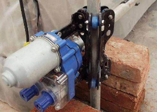 Buy cheap Plastic Greenhouse Roll Up Motor For Ventilation Film Double Limit Switch Protection from wholesalers