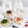 Buy cheap 155mm Eco Friendly Square Bagasse Lunch Box Food Container For Restaurant from wholesalers