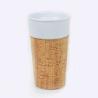 Buy cheap Heat Insulation Natural Cork Fabric Breathable Cork Cup Sleeve Reusable OEM from wholesalers