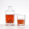 Buy cheap Beverage Industrial Luxury Emboss Square Whisky Glass Bottles with Sophisticated Design from wholesalers
