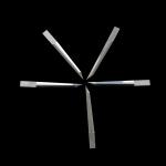 ISO9001 Leather Cutting ATOM Blades Tungsten Carbide Material