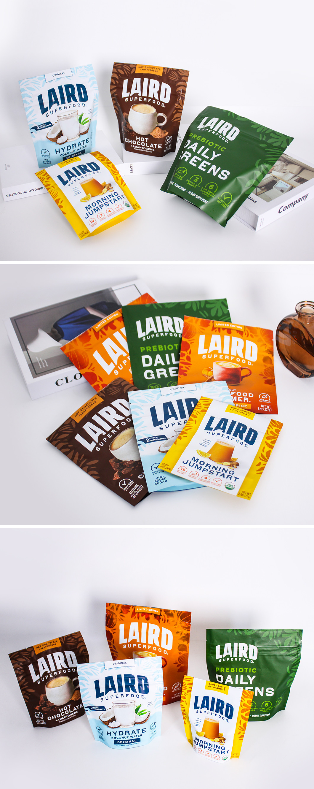 Customized 250g Dried Food Packaging Bag Non Toxic