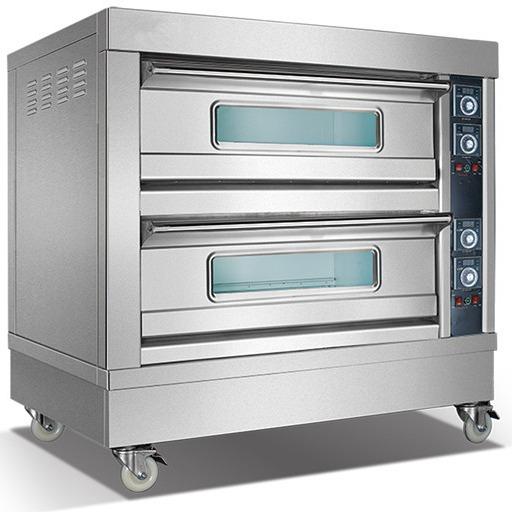 Buy cheap 2 Deck 4 Pan Baker Electric Oven Commercial Electric Bread Oven Frees Tanding from wholesalers
