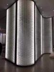 Heat Insulation Floor Wall 2 Inch Lattice Clear Glass Brick Tiles