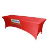 Buy cheap Advertising Trade Show Tablecloths Fit Stretch Style 141 * 565 Cm Printing Size from wholesalers