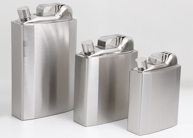 Metal Kitchen Household Items 1.5kgs 2.5kgs 3.5kgs Stainless Steel Oil Jug