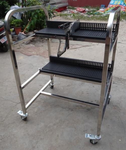 Buy cheap Aluminium Alloy H1100mm Smt Feeder Cart Fuji Spare Parts from wholesalers