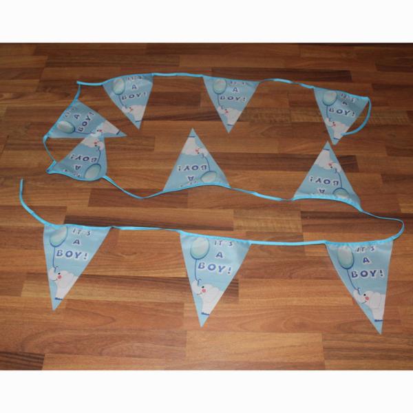 Buy cheap Happy Birthday Triangle Flag Bunting It is a boy from wholesalers