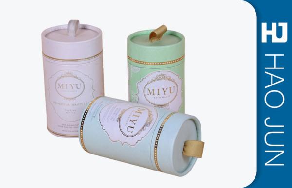 Buy cheap Luxury Design Cardboard Round Candle Boxes Candle Gift Tube Packaging from wholesalers