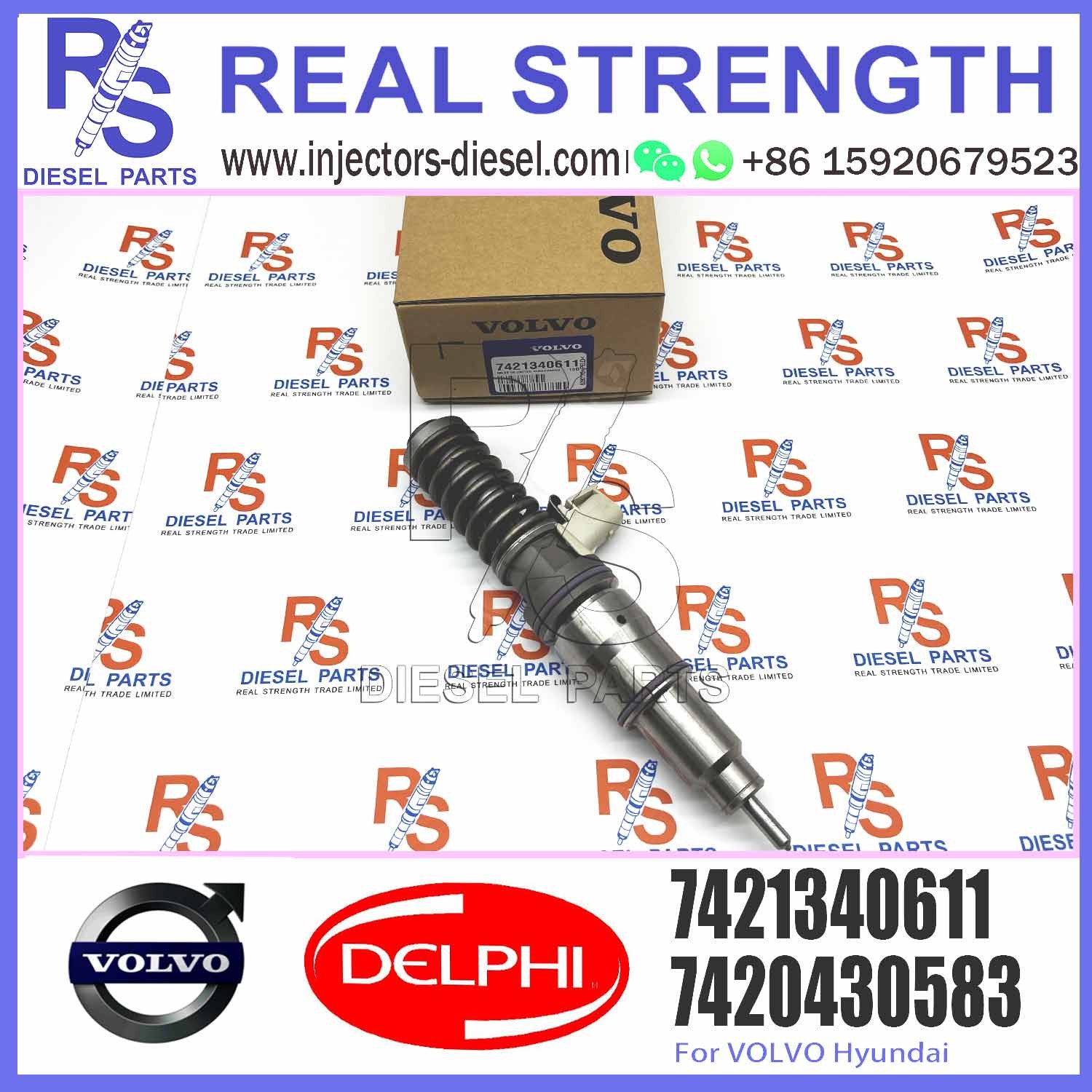 New Diesel Fuel Injector 21371672 BEBE4D24001 21340611, 21340611 21371672, 85003263, 7421340611 FOR Vol-vo MD13