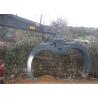 Buy cheap Long Durability Logging Grapple Excavator Log Grab Electric Hydraulic Grab from wholesalers