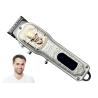 Buy cheap Men Electric Hair Clippers , LED Rechargeable Professional Hair Trimmer from wholesalers