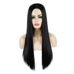 Long Natural Wave Real Human Hair Wigs Tangle Free / Kinky Curly Hair