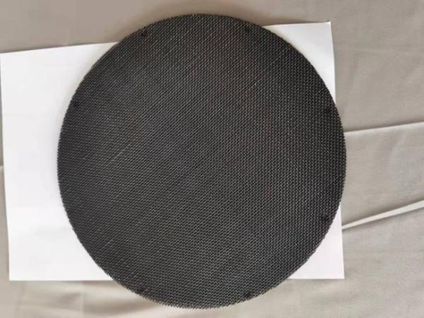 Buy cheap 12x64 Mesh 30x150 Mesh Black Wire Cloth Discs For Filter / Motor from wholesalers