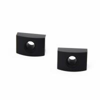 Buy cheap Gray Black ISO14001 Indexable Carbide Inserts 92.5 HRA High Wear Resistant product
