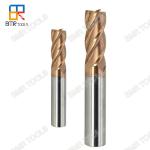 solid tungsten carbide 4 flute end mill cutting tools universal carbide milling