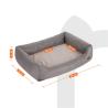 Buy cheap Professional Grey Dog Cushion Orthopaedic Sofa Medium Size For Small Animals from wholesalers