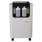 White Oxygen Concentrator 10 Liter Plastic OEM Electric Dual Flow