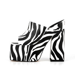 Buy cheap Womens Block Heel Mule Shoes With CE ISO 9001 Certification product