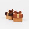 Buy cheap Wooden box with lid ring box Wedding diamond ring jewelry gift box from wholesalers