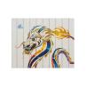 Buy cheap Colorful Chinese Dragon Painting , Hotel Wall Hangings Ribbon Artwork from wholesalers