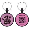 Buy cheap Aluminum Rustproof Dog Pet ID Nameplate Laser Engraving Black Silver Gold from wholesalers