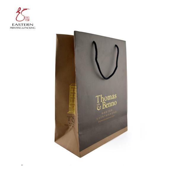 Buy cheap Embossing Stamping Custom Printed Paper Gift Bags Biodegradable CMYK Color | Gift Paper Bag Manufacturer from wholesalers