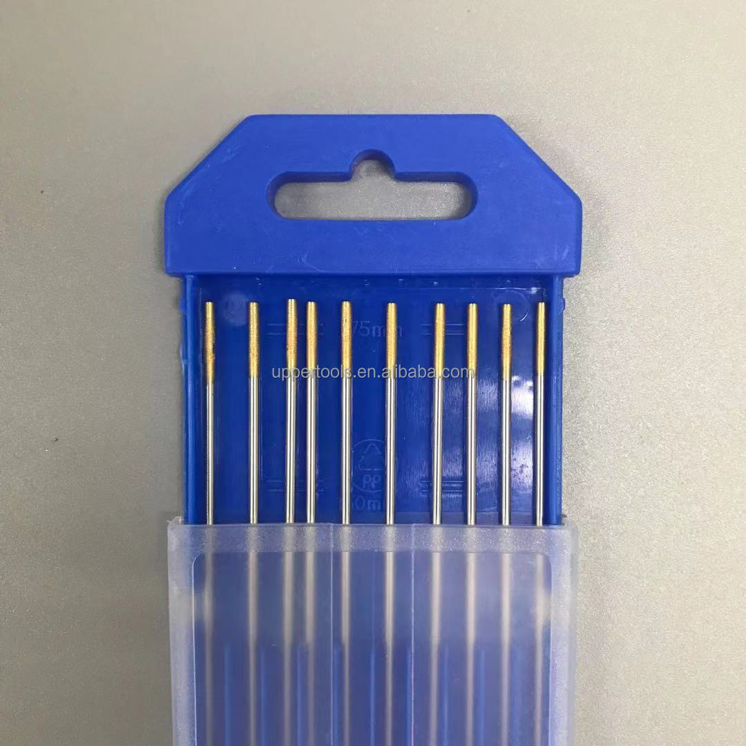 Tungsten Electrodes WL15 1.5% Lanthanated Golden Head 1.6mm for TIG Welding 40-240