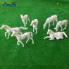 Buy cheap 1:87 ABS plastic Model 25mm White Farm Animals Horse 7 Poses for model building from wholesalers