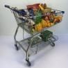 Buy cheap Galvanized Supermarket Trolleys Travellator Wheel Metal Shopping Trolley from wholesalers