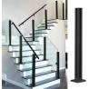 Buy cheap Modern Laminated Glass Balcony Handrails , Glass Balustrade Stainless Steel Post from wholesalers