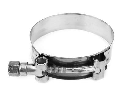Buy cheap 0.5mm Polished Heavy Duty 51-59mm Stainless Steel T Bolt Clamp from wholesalers