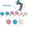 Buy cheap 6Pcs Dental Rubber Diamond Polisher Impeller CA RA Polishing Composite Kits Discs Wheel from wholesalers