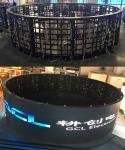 Iron Cabinet Full Color Outdoor Fixed LED Display SMD P6 Screen Naked Eye 3D