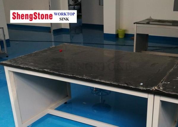 Buy cheap Simple Structure Black Phenolic Bench Tops Laboratory Parts High Temperature Resistant from wholesalers