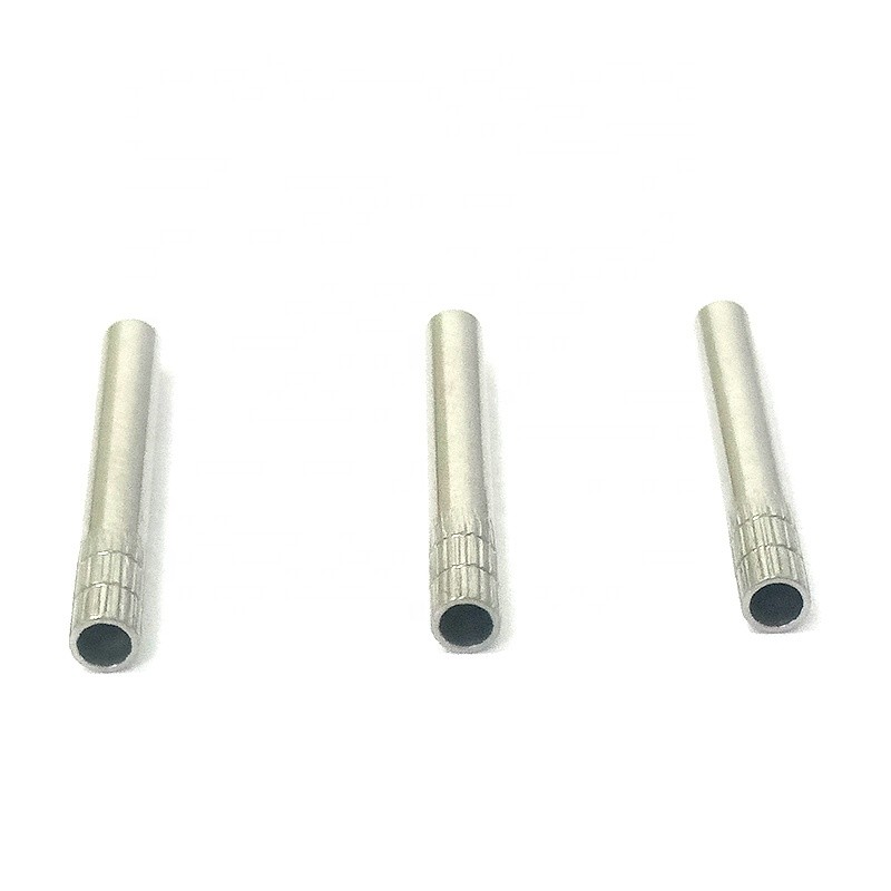 Micro Parts Processing 304 316 Steel Medical Pipe with Threaded Seamless Design