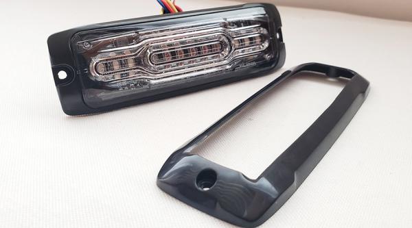 Buy cheap Amber DC12-24V Led warning strobe Grill light , Luces de trabajo，Lightheads，Lampy Stroboskopowe STL-120 from wholesalers