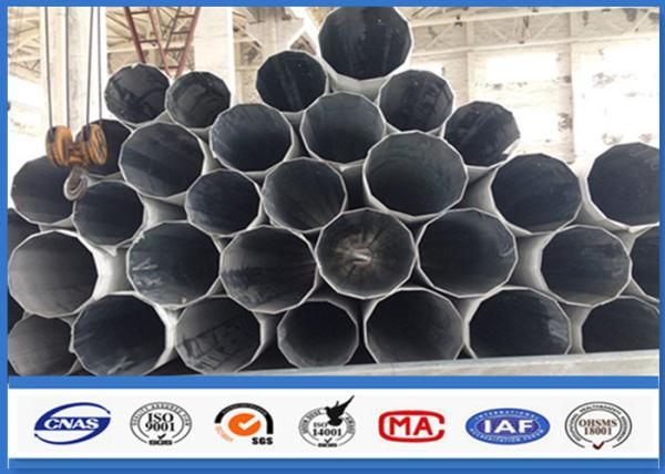 Buy cheap Steel Q345 Gr50 Material Galvanized Substation Power Transmission Steel Pole from wholesalers