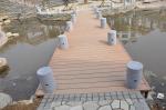 Outdoor 140x25 WPC Floor Decking Plastic Wood Plank Flooring Corrosion