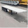Buy cheap 12500*2500*1600 MM Steel Plate Flat Container Semi-Trailer with 3/4-Axis and Customizable Air Suspension Steel Suspension from wholesalers
