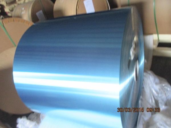 Buy cheap Alloy 8011,Temper H22 Industrial Grade Aluminum Foil / 0.152MM Blue hydrophilic aluminium foil for fin stock from wholesalers