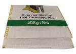 Leak Resistant PP Woven Rice Bag , BOPP Laminated Rice 25kg Bag