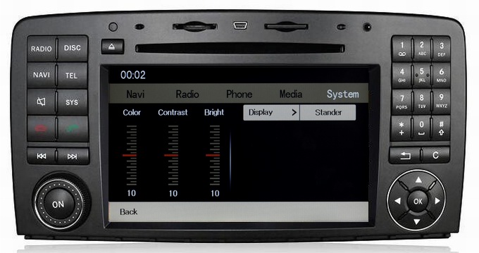 Ouchuangbo Car Radio Multimedia Stereo DVD System for Mercedes Benz GL X164 /ML W164 GPS iPod USB TV RDS OCB-1507