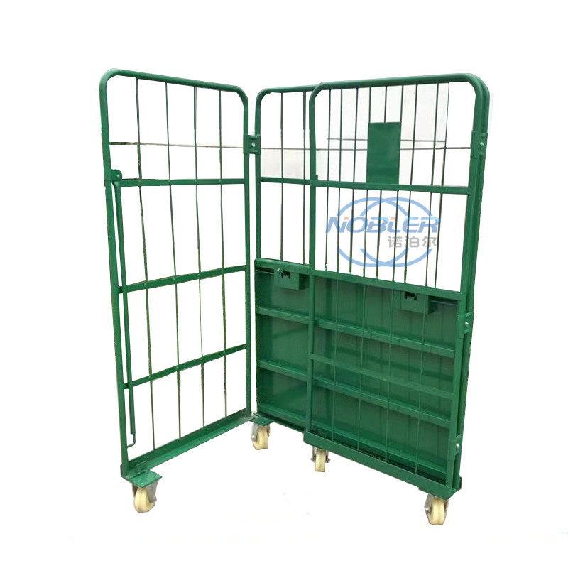 Warehouse Storage Cage Butterfly Cage Tire Frame Free Folding And Transportation