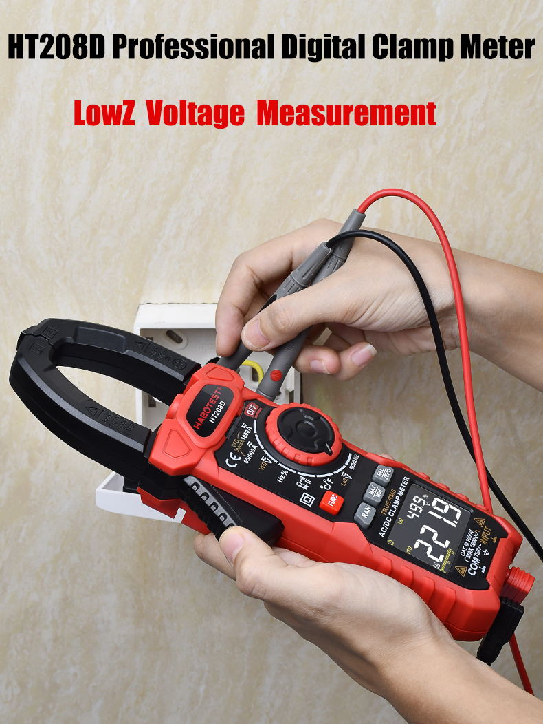 1000A Measuring 60M Ohms DC Current With Clamp Meter