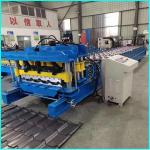Metal High IBR Roof Sheet Profile Metal Glazed Tile Roll Forming Machine