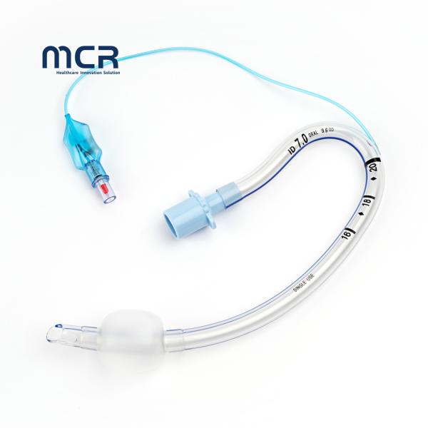 Buy cheap PU Cuffed Oral Endotracheal Tube With Indicator Murphy Eye from wholesalers