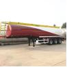 Buy cheap CIMC Stainless Steel Tri Axle Petrol Fuel Tanker Trailer 50000L from wholesalers