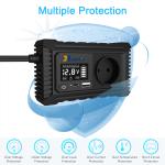 150W Pure Sine Wave DC 12V to 110V 220V AC Car Charger Converter Adapter Dual